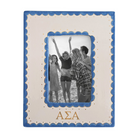 Alpha Sigma Alpha Scallop Picture Frame | Big Little Gifts & Keepsakes