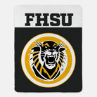 Fort Hays State University Sherpa Blanket - Bullseye  60"x80"  | Gifts and Decor