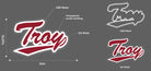Troy University LED UV Print Neon Sign w/ Dimmer - 20" Neon Signs
