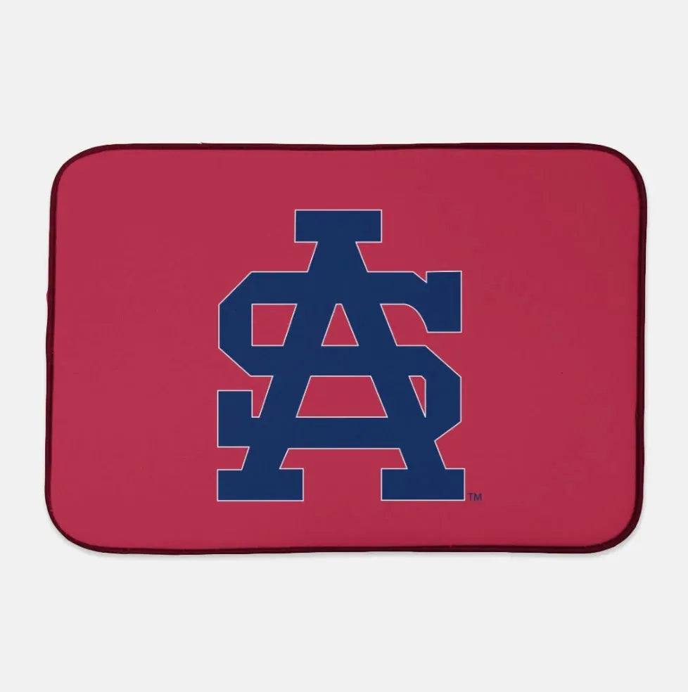 University of South Alabama SA Dish Drying Mat Red Dish Mat