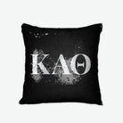 Kappa Alpha Theta Sequin Pillow Cover - Black | Big & Little Gifts | Campus Greek Fit