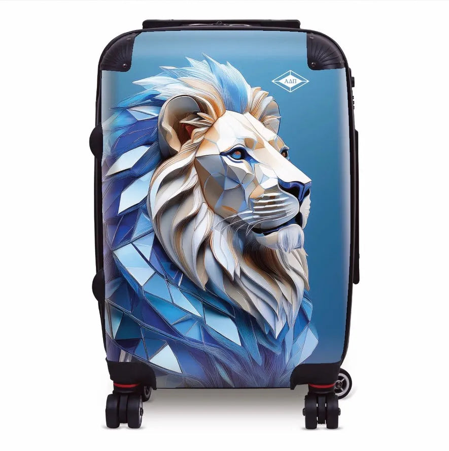 Alpha Delta Pi Carry-on Suitcase - Crystal Alphie Suitcases