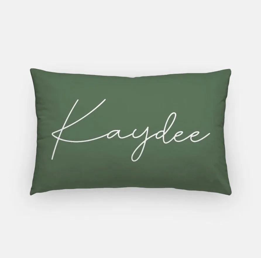 Kaydee Lumbar Pillow Cover  | Custom Kappa Delta Dorm Decor & Gifts