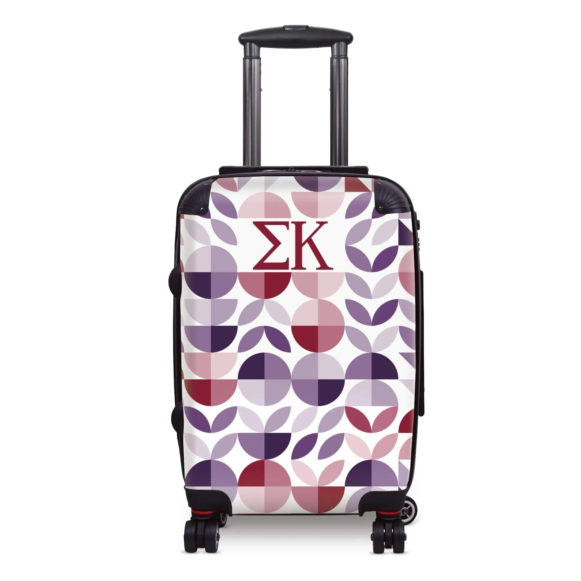 Sigma Kappa Carry-on Suitcase - Geo Petals Suitcases