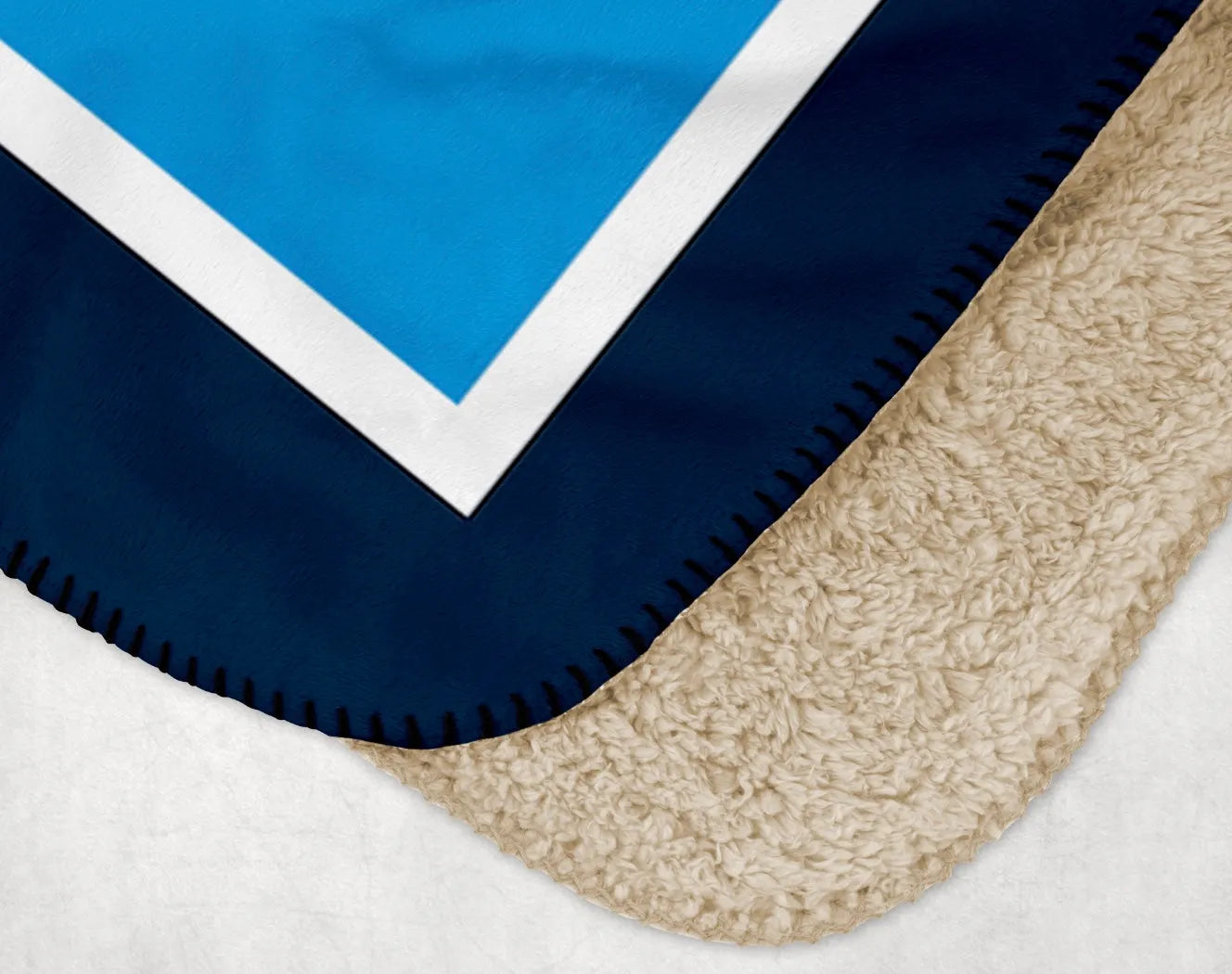 Sigma Chi XL 60x80 Sherpa Blanket - Geo Throw Blankets