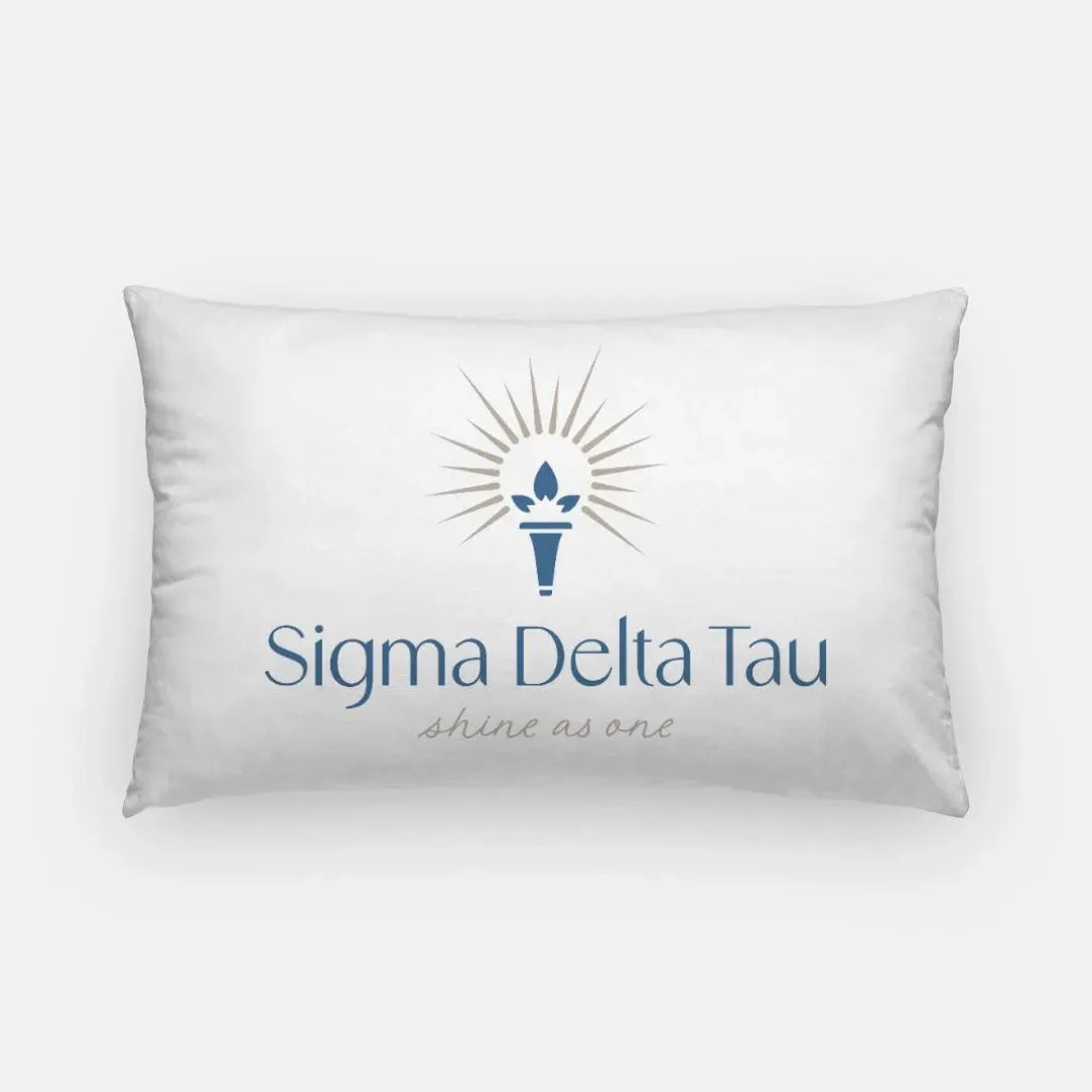 Sigma Delta Tau Lumbar Pillow Cover Full Color Pillow Covers