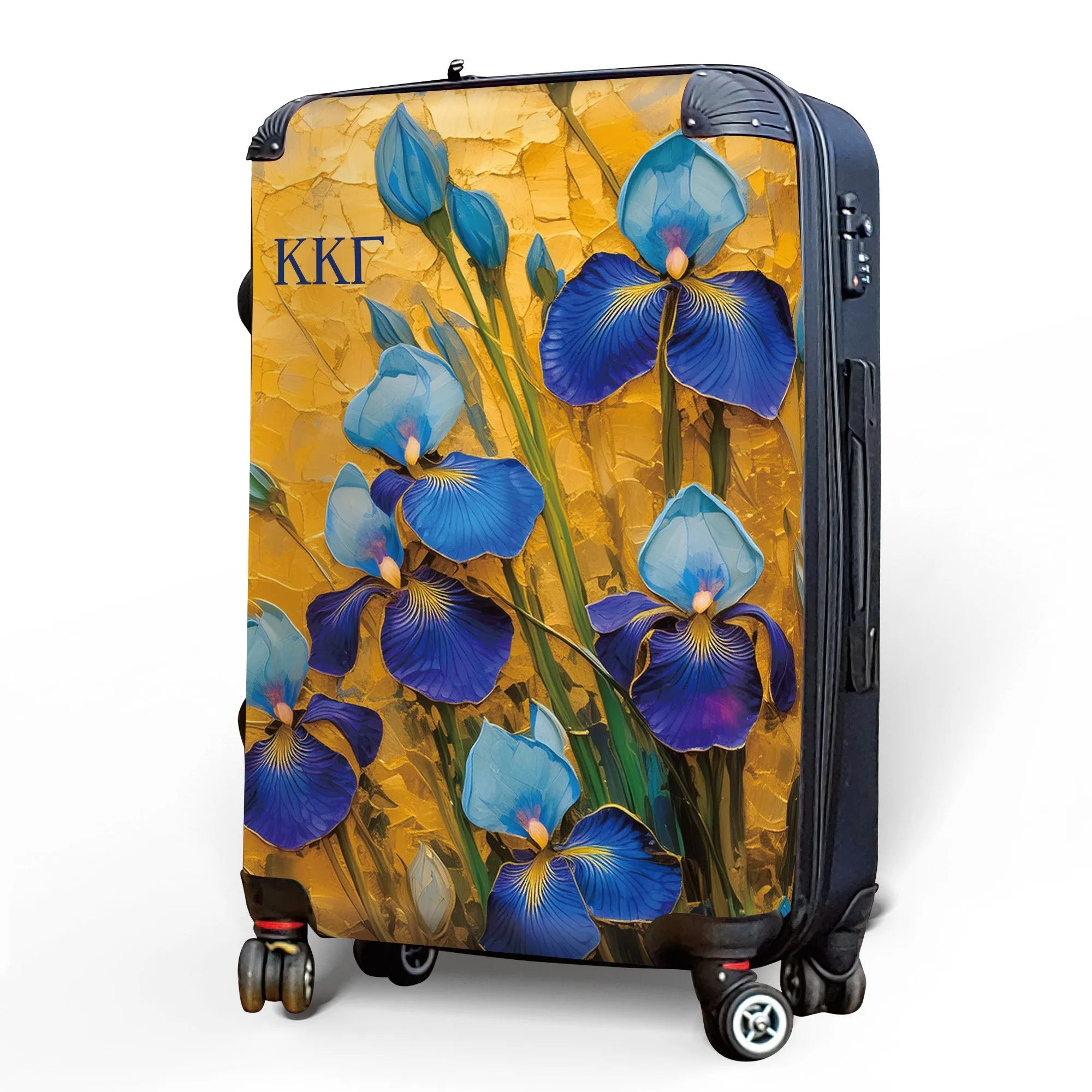 Kappa Kappa Gamma 20" Carry-on Suitcase Luggage - Bold Iris