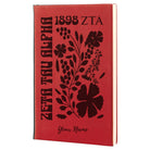 Zeta Tau Alpha Personalized Leatherette Notebook Journal Retro Floral