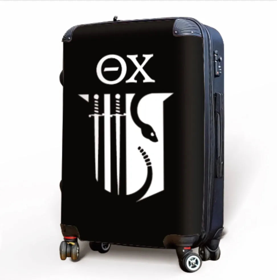 Theta Chi Carry-on Suitcase - Shield Suitcases