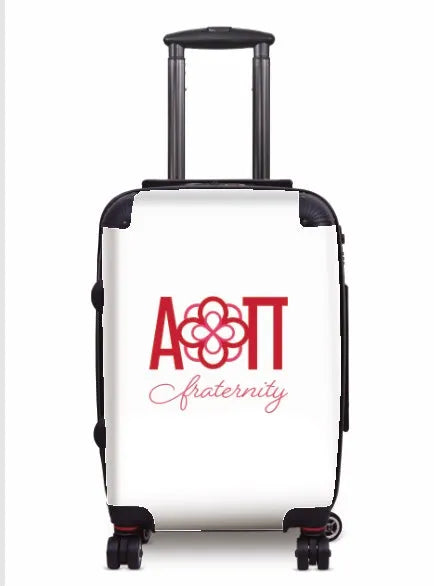 Alpha Omicron Pi Carry-on Suitcase White Suitcases