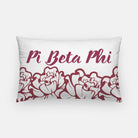 Pi Beta Phi Carnation Lumbar Pillow Cover | Unique Gifts and| Decor | Official Merchandise | Festive Fit Home