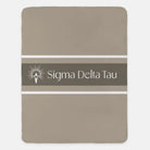 Sigma Delta Tau Sherpa Blanket - Traditional 60"x80" | Official Gifts | Festive Fit Home