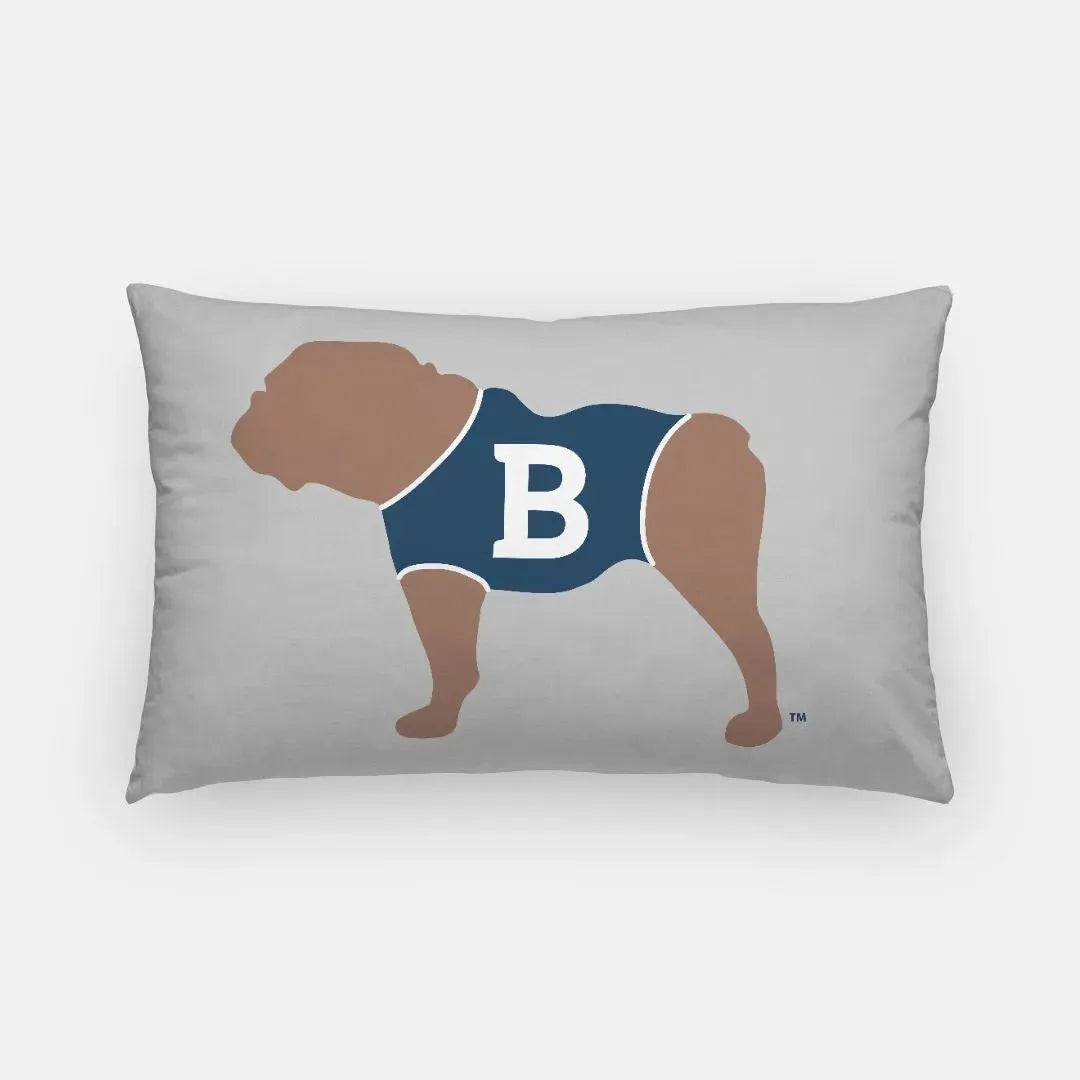 Butler University Lumbar Pillow Cover Bulldog B Pillow Covers