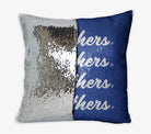 Georgia State University Pillow Cover - Reversible Sequins - Panthers