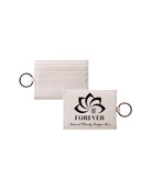 National Charity League Vegan Saffiano Leather Card Holder - Forever