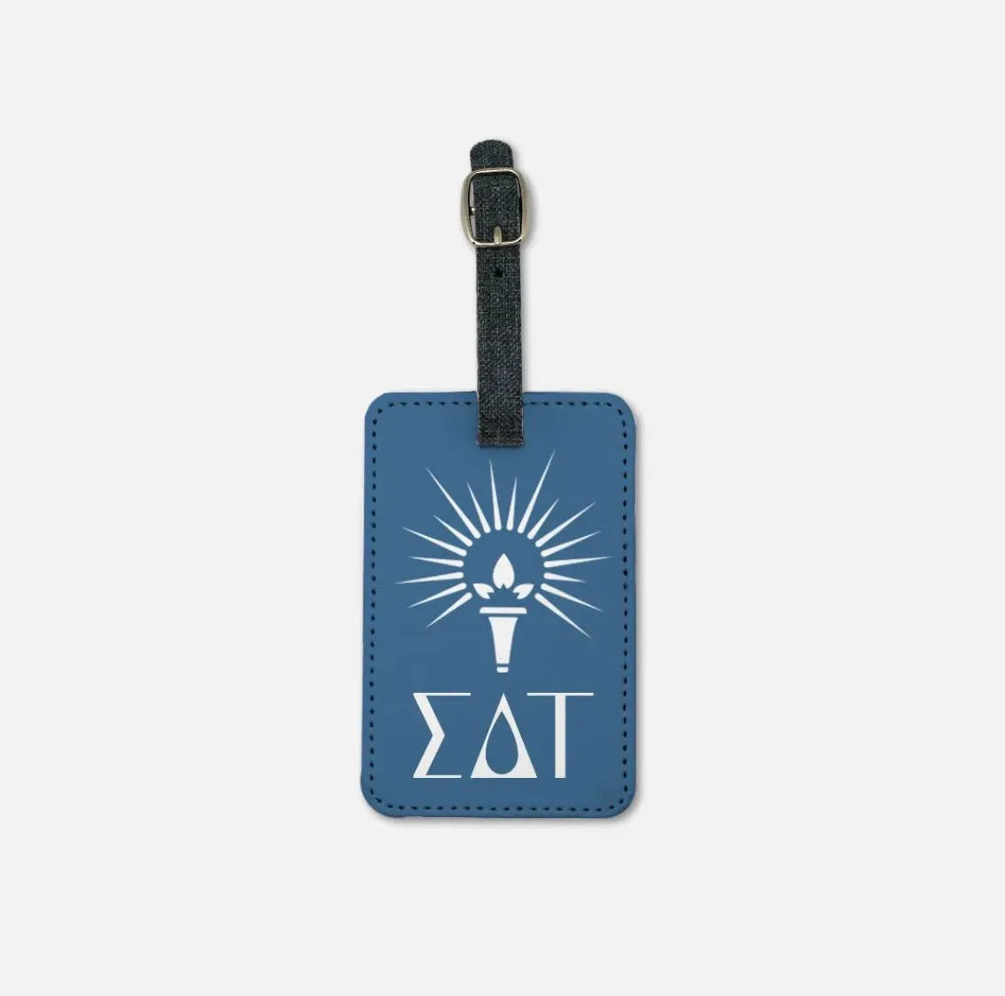 Sigma Delta Tau (Set of 2) Luggage Tag Old Blue Luggage Tags