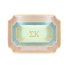 Sigma Kappa Gold Monogram Decorative Tray | Sig Kap Big Little Gifts