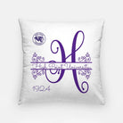 High Point University Pillow Cover - Monogram 18" | Gifts and Decor | Official Merchandise | Festive Fit Home