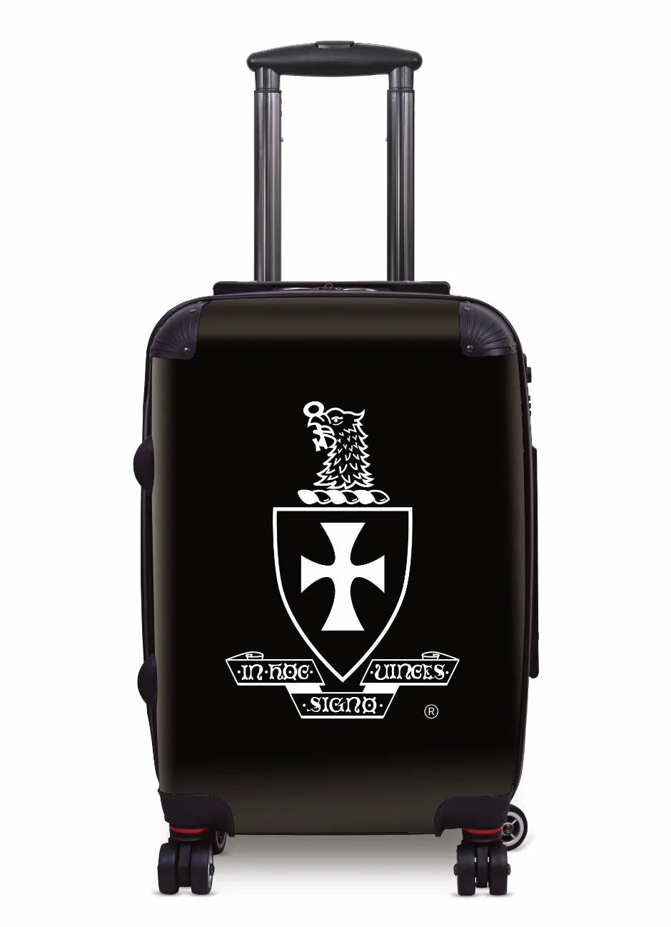 Sigma Chi Carry-On Suitcase - Coat of Arms Black Suitcases