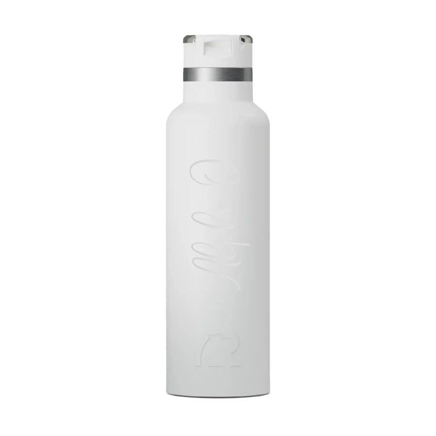 Alpha Omicron Pi RTIC 20 oz Journey Ceramic Lined Water Bottle -Script
