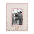 Delta Zeta Scallop Picture Frame | Sorority Big Little Gifts