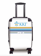 Kappa Kappa Gamma Carry-on Suitcase - Preppy Stripes Suitcases