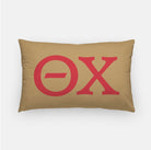 Theta Chi Lumbar Pillow Cover - Greek Letters | Official Gift Shop