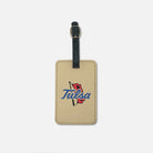 University of Tulsa Luggage Tag - Gold (Set of 2) | Travel Accessories | official Merchandise | Festive Fit Home