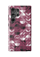 Alpha Phi Samsung Galaxy 24 23 Mobile Phone Case  - Geo Petals | APhi