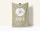Delta Phi Epsilon Sherpa Blanket XL 60x80 | DPHIE Custom Gifts & Decor