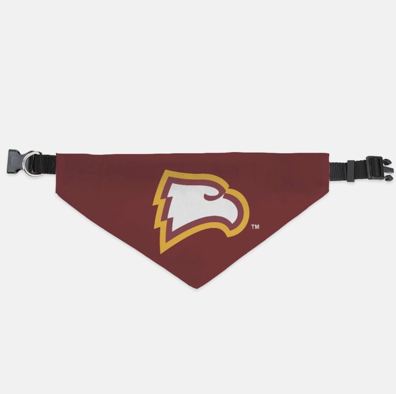 Winthrop Garnet Collar Pet Bandana - Garnet | Eagles Pet Gear | Gifts