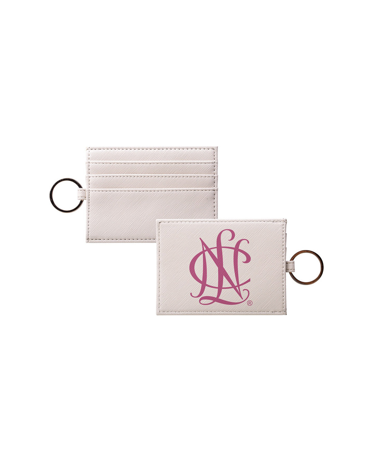 National Charity League Vegan Saffiano Leather Card Holder - Icon