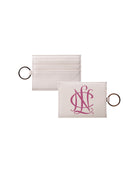 National Charity League Vegan Saffiano Leather Card Holder - Icon