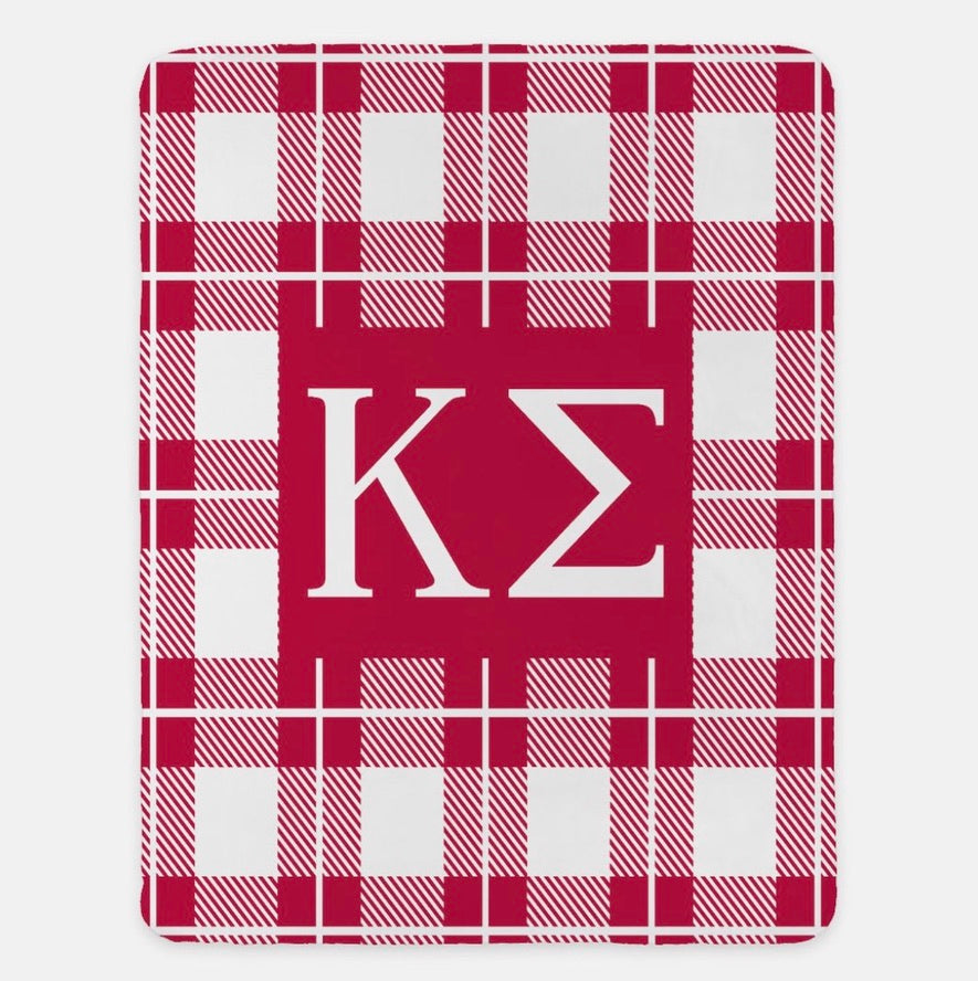 Kappa Sigma XL 60x80 Blanket | Official Fraternity Merch | Greek Gifts