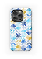 Kappa Kappa Gamma iPhone 16, 15, 14 Mobile Phone Case Geo Petals | KKG