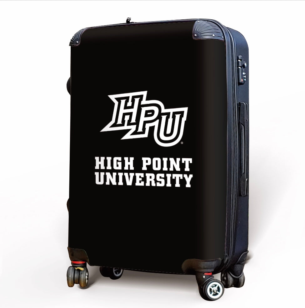 High Point University 20" Carry-On Suitcase Luggage - HPU | Gifts | Festive Fit Home