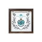 Zeta Tau Alpha 12x12 Wood Framed Sign - Violet Frame | ZTA Gifts