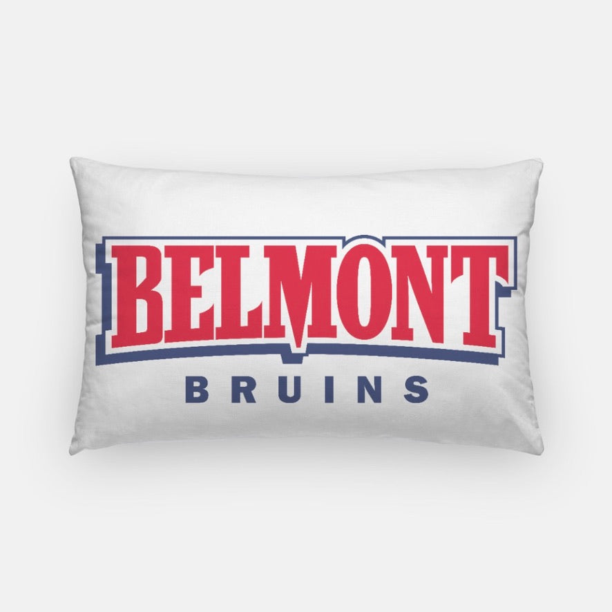 Belmont Bruins Lumbar Pillow Cover