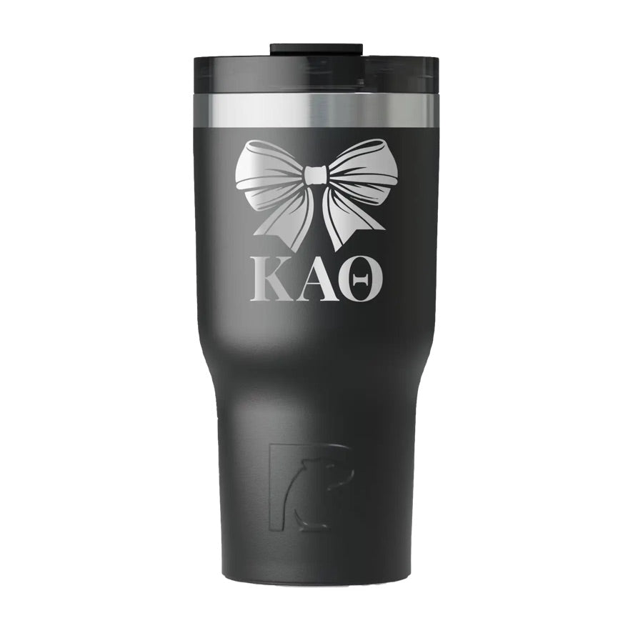 Kappa Alpha Theta RTIC 20 oz Essential Ceramic Lined Tumbler - Bow