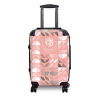 Gamma Phi Beta 20" Carry-on Suitcase Luggage - Geo Petals Blush Suitcases