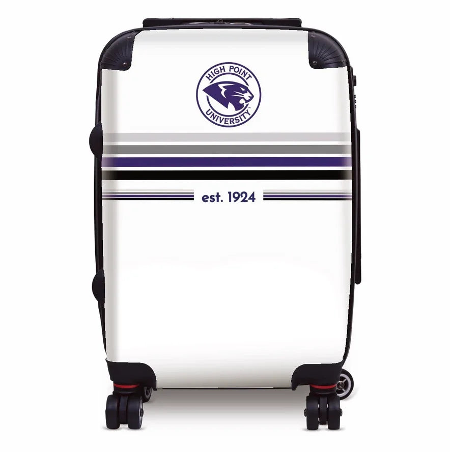 High Point University Carry-On Suitcase - Preppy Stripes Suitcases