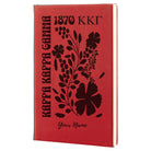 Kappa Kappa Gamma Personalized Leatherette Notebook - Retro Floral