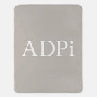 ADPi Sherpa XL 60x80 Sherpa Throw Blanket Sand Throw Blankets