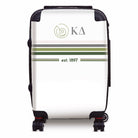 Kappa Delta Carry-on Suitcase - Preppy Stripes Suitcases