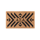 Alpha Sigma Alpha Coir Doormat - Boho | Welcome Mat | Entryway Mat