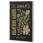 Alpha Gamma Delta Personalized Leatherette Notebook Journal