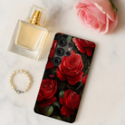Alpha Omicron Pi Samsung Galaxy Mobile Phone Case - Bold Roses