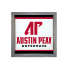 Austin Peay State University Sign - AP Stripes 12"x12"