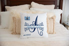 Alpha Xi Delta Monogram Pillow Cover - 18" | Custom Gifts and Decor | Official Merchandise | Festive Fit Home