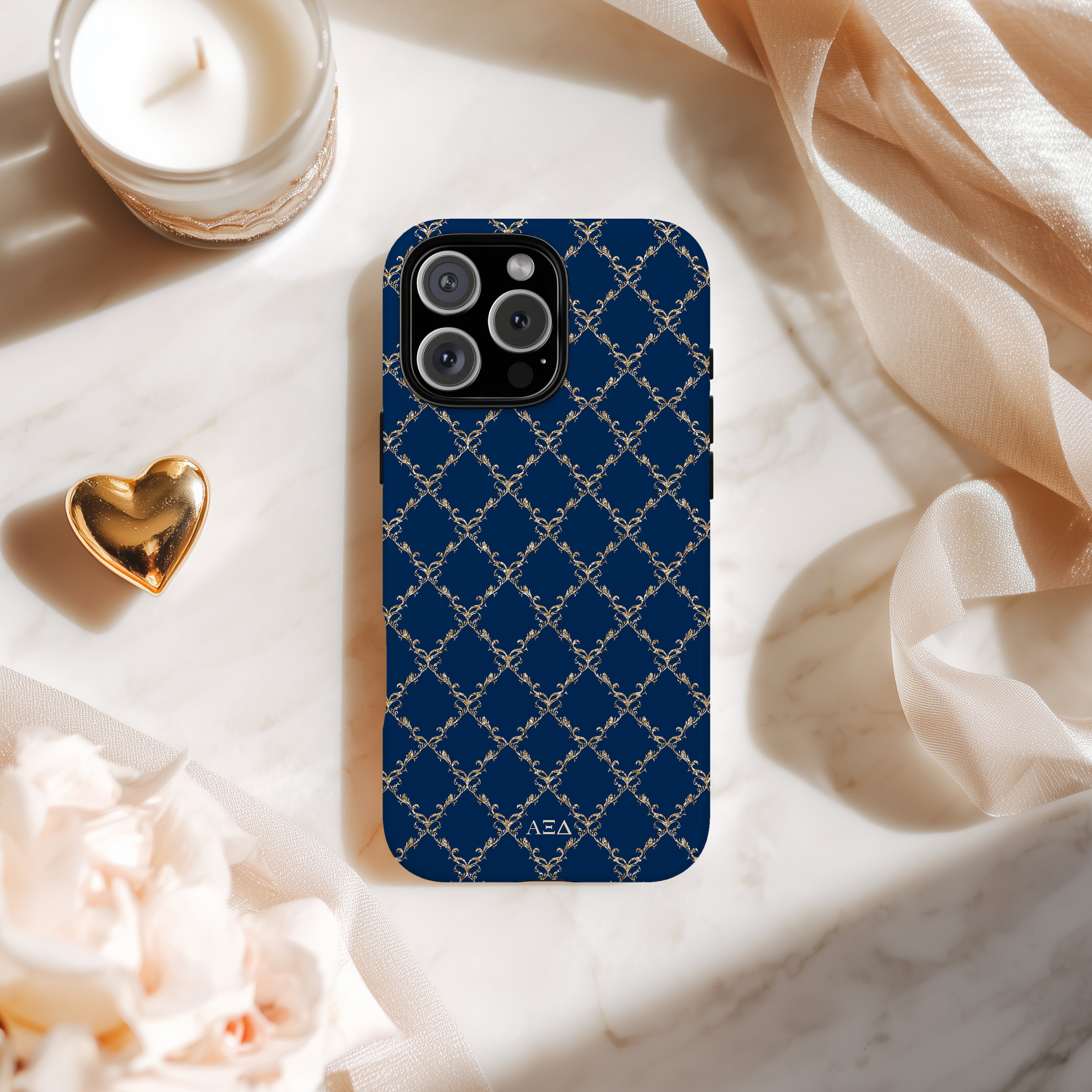Alpha Xi Delta iPhone Mobile Phone Case Lattice | AXiD Gifts